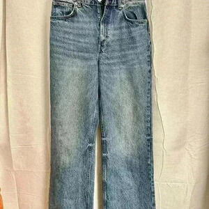 Zara High Rise Jeans Size